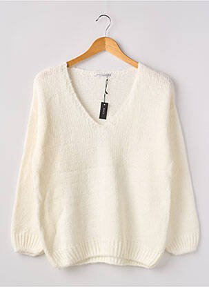 Pulover alb ADN COLLECTION femeie