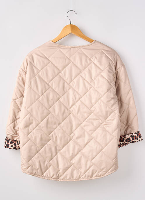 Geacă matlasată bej KACY femeie