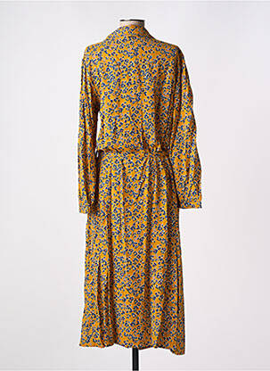 Rochie lungă mâneci lungi mâneci lungi galben AGATHE & LOUISE femeie