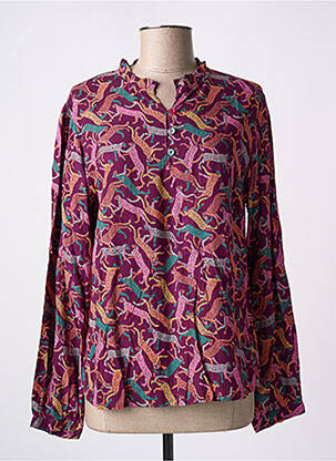 Cămașă violet AGATHE & LOUISE femeie