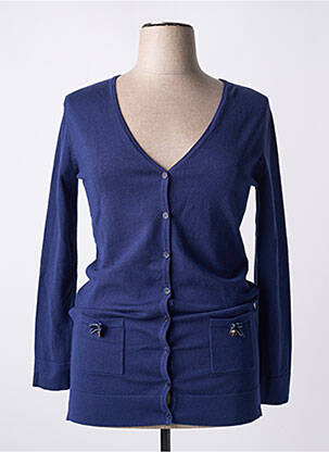 Vestă cu mâneci lungi albastru TRIPODE femeie