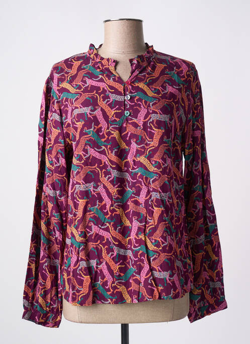 Cămașă violet AGATHE & LOUISE femeie