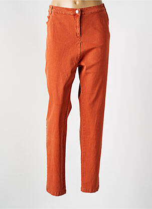 Pantalon slim portocaliu AGATHE & LOUISE femeie