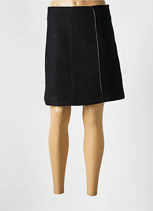 Fustă scurtă negru MARBLE femeie