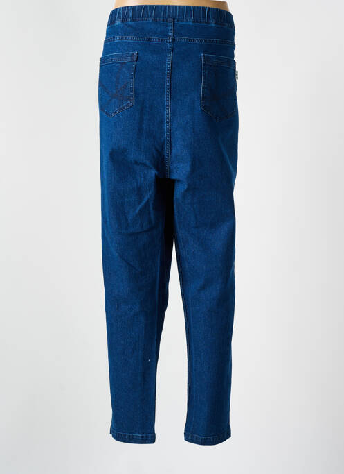 Blugi cu croială slim albastru AGATHE & LOUISE femeie