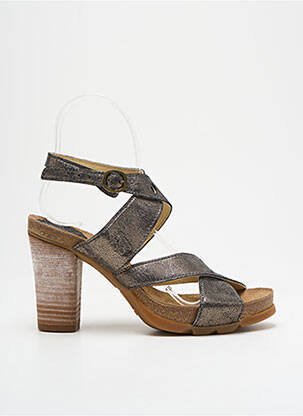 Sandale/Pantofi decupați gri FLY LONDON femeie