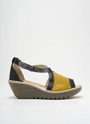 Sandale/Pantofi decupați galben FLY LONDON femeie