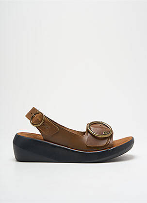 Sandale/Pantofi decupați maro FLY LONDON femeie