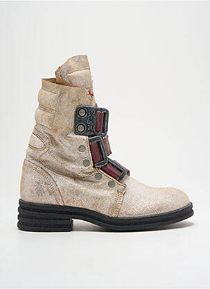 Botine/Ghete bej FLY LONDON femeie