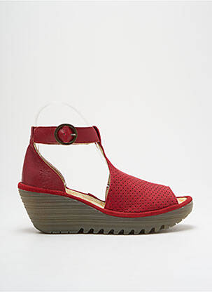 Sandale/Pantofi decupați roșu FLY LONDON femeie