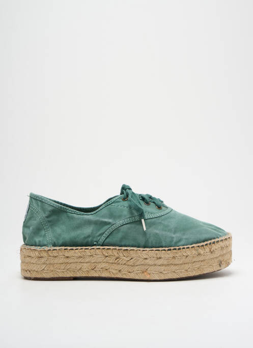 Espadrile verde NATURAL WORLD femeie