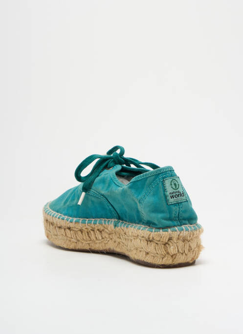 Espadrile albastru NATURAL WORLD femeie