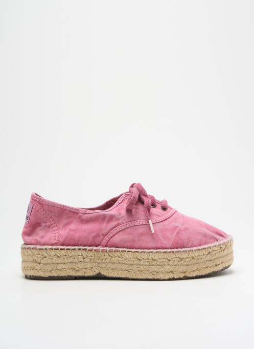 Espadrile roz NATURAL WORLD femeie
