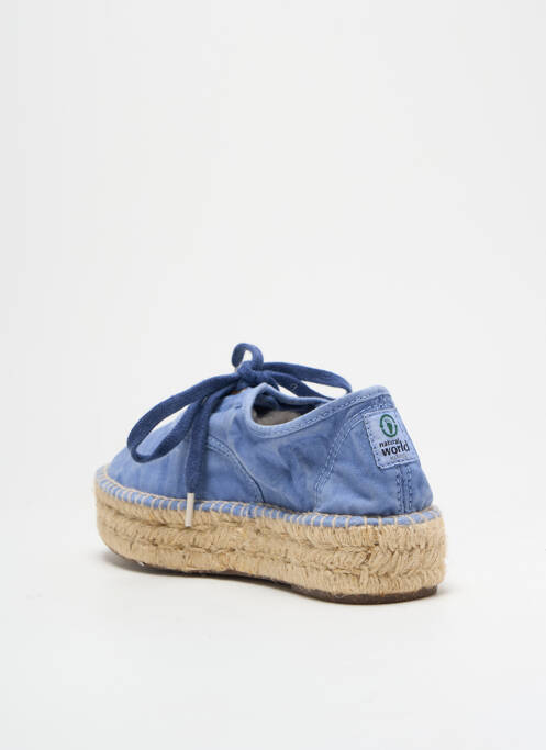 Espadrile albastru deschis NATURAL WORLD femeie