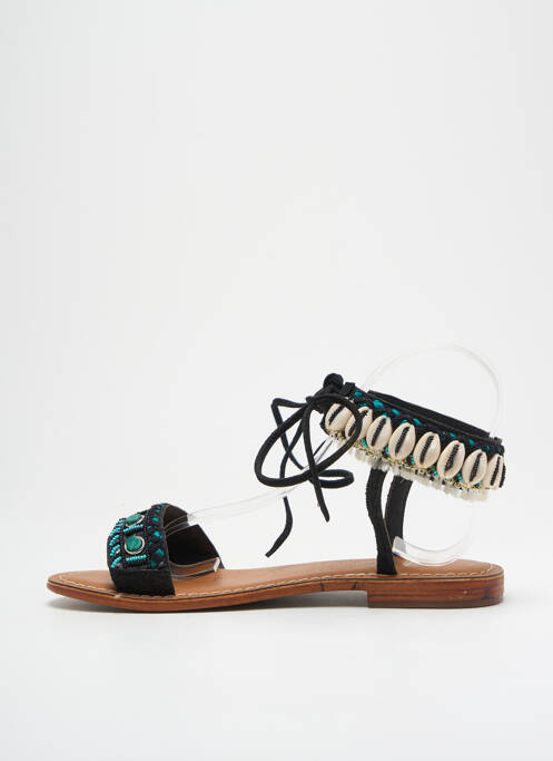 Sandale/Pantofi decupați negru L'ATELIER TROPÉZIEN femeie