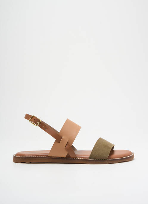 Sandale/Pantofi decupați verde L'ATELIER TROPÉZIEN femeie