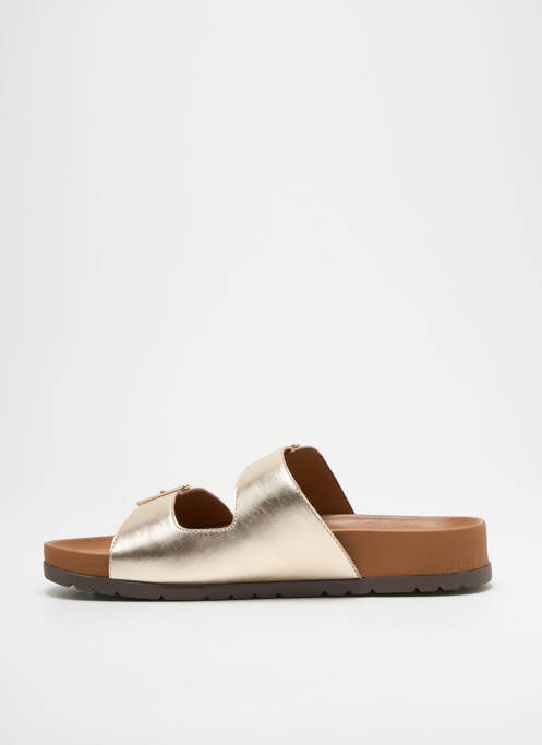 Mulete/Saboți auriu L'ATELIER TROPÉZIEN femeie