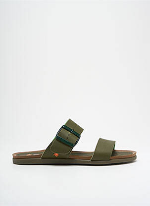 Mulete/Saboți verde ART femeie