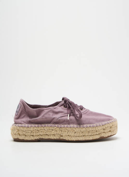 Espadrile violet NATURAL WORLD femeie