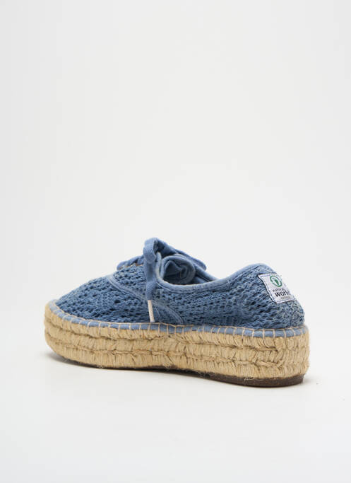 Espadrile albastru NATURAL WORLD femeie