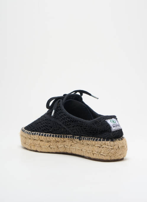 Espadrile negru NATURAL WORLD femeie