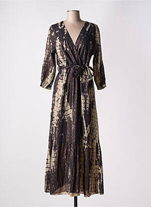 Rochie lungă negru MAISON HOTEL femeie