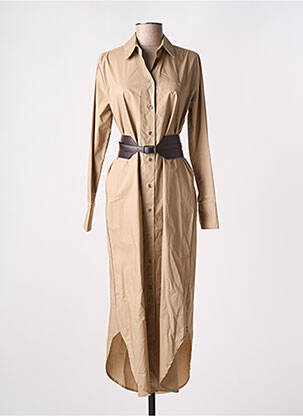 Rochie lungă bej IMPERIAL femeie