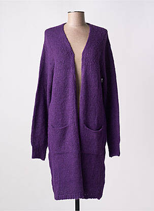 Vestă cu mâneci lungi elasticitate violet GEISHA femeie