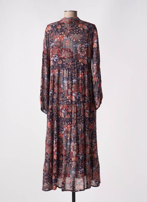 Rochie lungă albastru MAISON HOTEL femeie