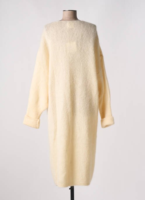 Vestă cu mâneci lungi bej MOMENT femeie