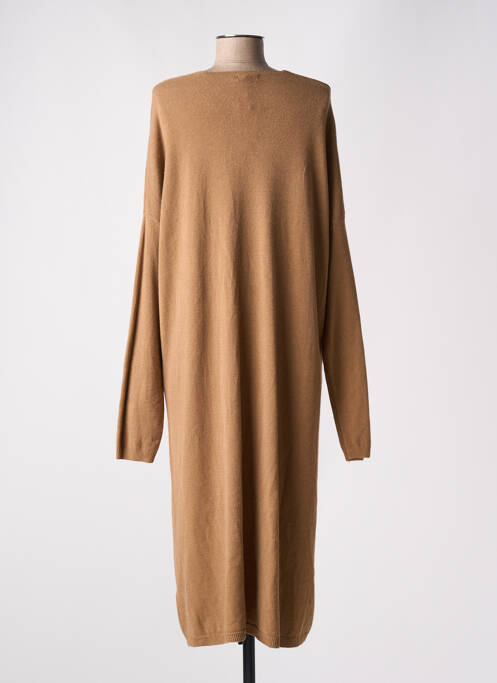 Vestă cu mâneci lungi maro GEISHA femeie