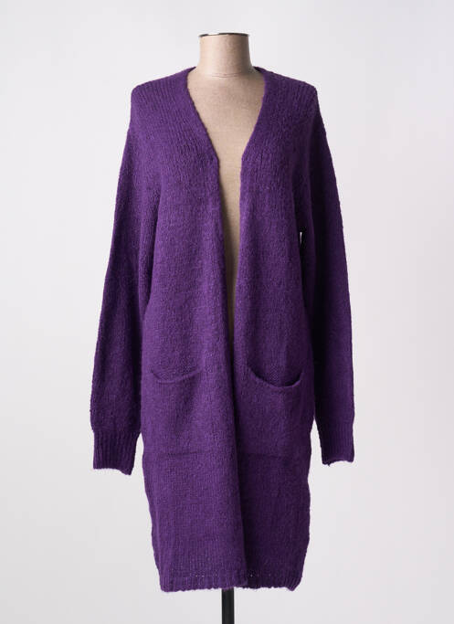 Vestă cu mâneci lungi violet GEISHA femeie