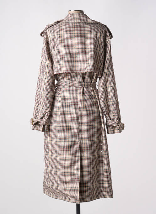 Palton lung maro NEKANE femeie