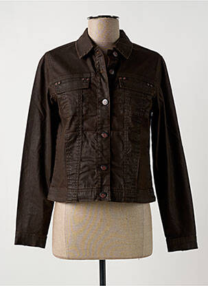Jachete casual buzunare maro GEISHA femeie