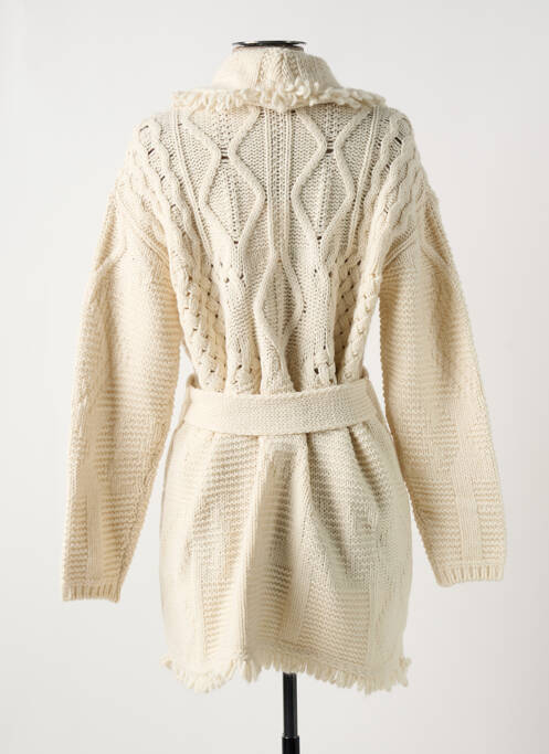 Vestă cu mâneci lungi bej MAISON HAUSSMANN femeie