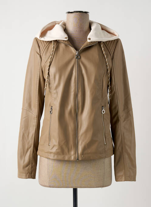 Geci din piele ecologică maro STREET ONE femeie