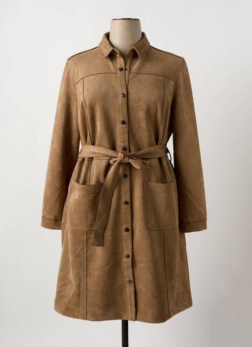 Palton lung maro STREET ONE femeie