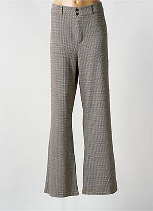 Pantalon evazat bej GEISHA femeie