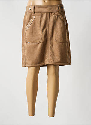 Fustă scurtă maro STREET ONE femeie