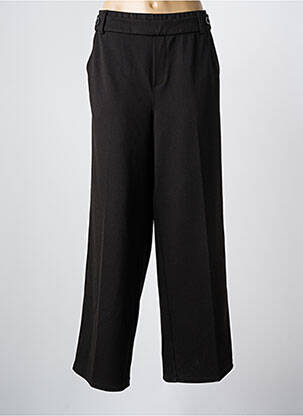 Pantalon larg talie cu cleme mărime normală maro STREET ONE femeie
