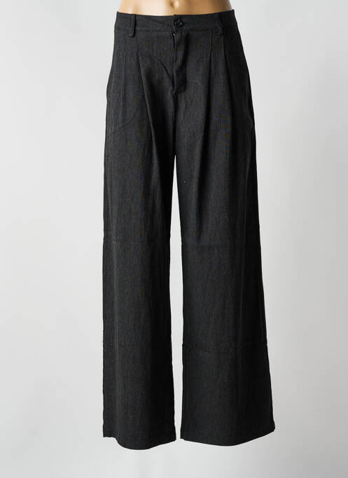 Pantalon larg negru MAISON HOTEL femeie