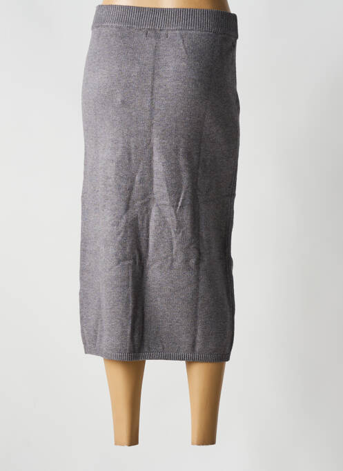 Fustă lungă gri GEISHA femeie