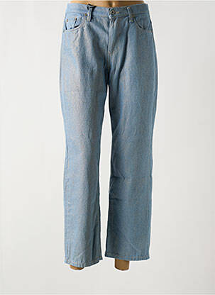 Blugi cu croială dreaptă albastru PLEASE femeie