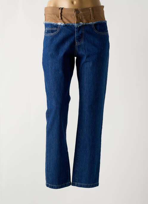 Blugi cu croială slim albastru PLEASE femeie