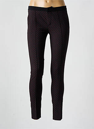 Pantalon slim talie joasă talie joasă negru I.CODE (By IKKS) femeie