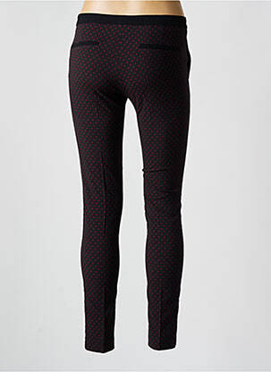 Pantalon slim talie joasă talie joasă negru I.CODE (By IKKS) femeie