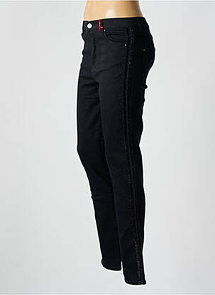 Blugi skinny mărime normală mărime normală negru I.CODE (By IKKS) femeie