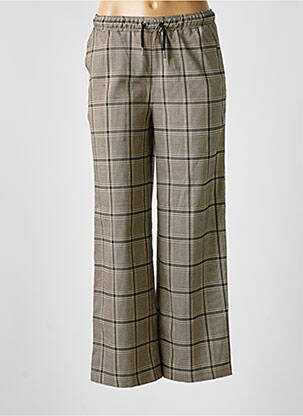 Pantalon larg bej MINIMUM femeie