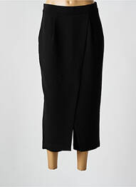 Pantalon 7/8 talie înaltă talie înaltă negru I.CODE (By IKKS) femme