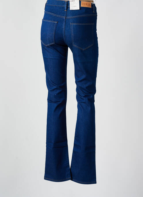 Blugi bootcut albastru EDWIN femeie
